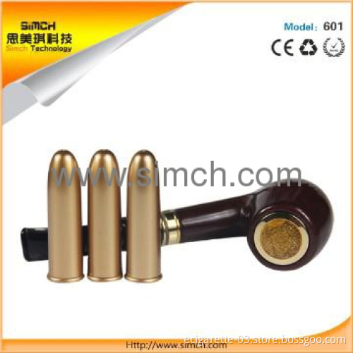 2013 fashionable and healthy rechargeable e-pipe 601C with huge vapor